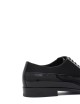 SCARPA CON LACCI NERA IN VERNICE