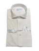Camicia collo francese elasticizzata bianca