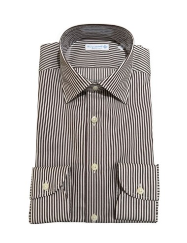 Camicia a righe nere