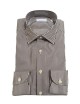Camicia a righe nere