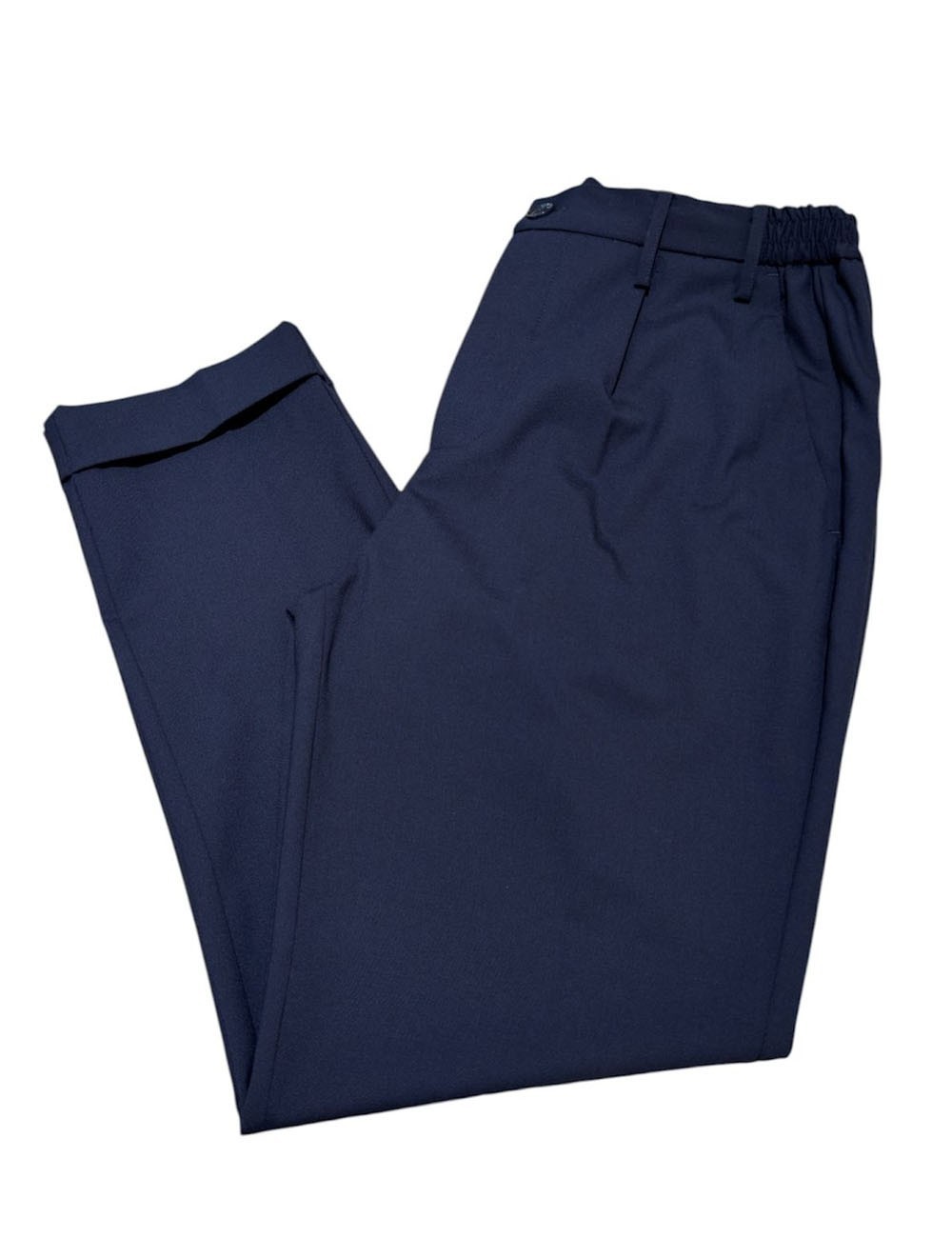 Pantalone ONE PIECE LANA VB blu