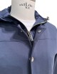 Felpa con cappuccio staccabile SUPIMA COTTON blue