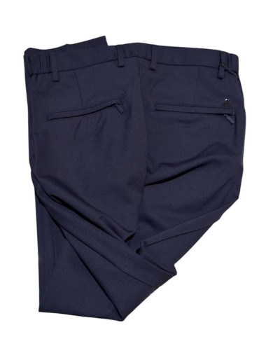 Pantalone tecnico INDEMAGLIABILE blu