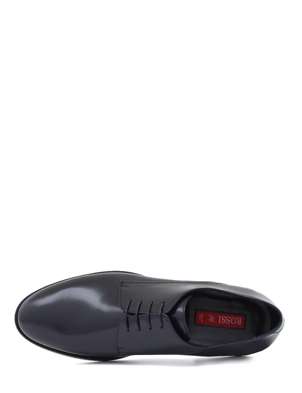 copy of Scarpa con lacci in pelle nera time