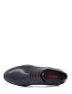 Scarpa con lacci in pelle blu time