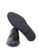 Scarpa con lacci in pelle blu time