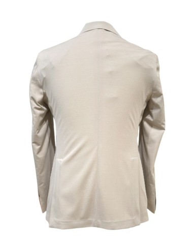 Giacca monopetto beige