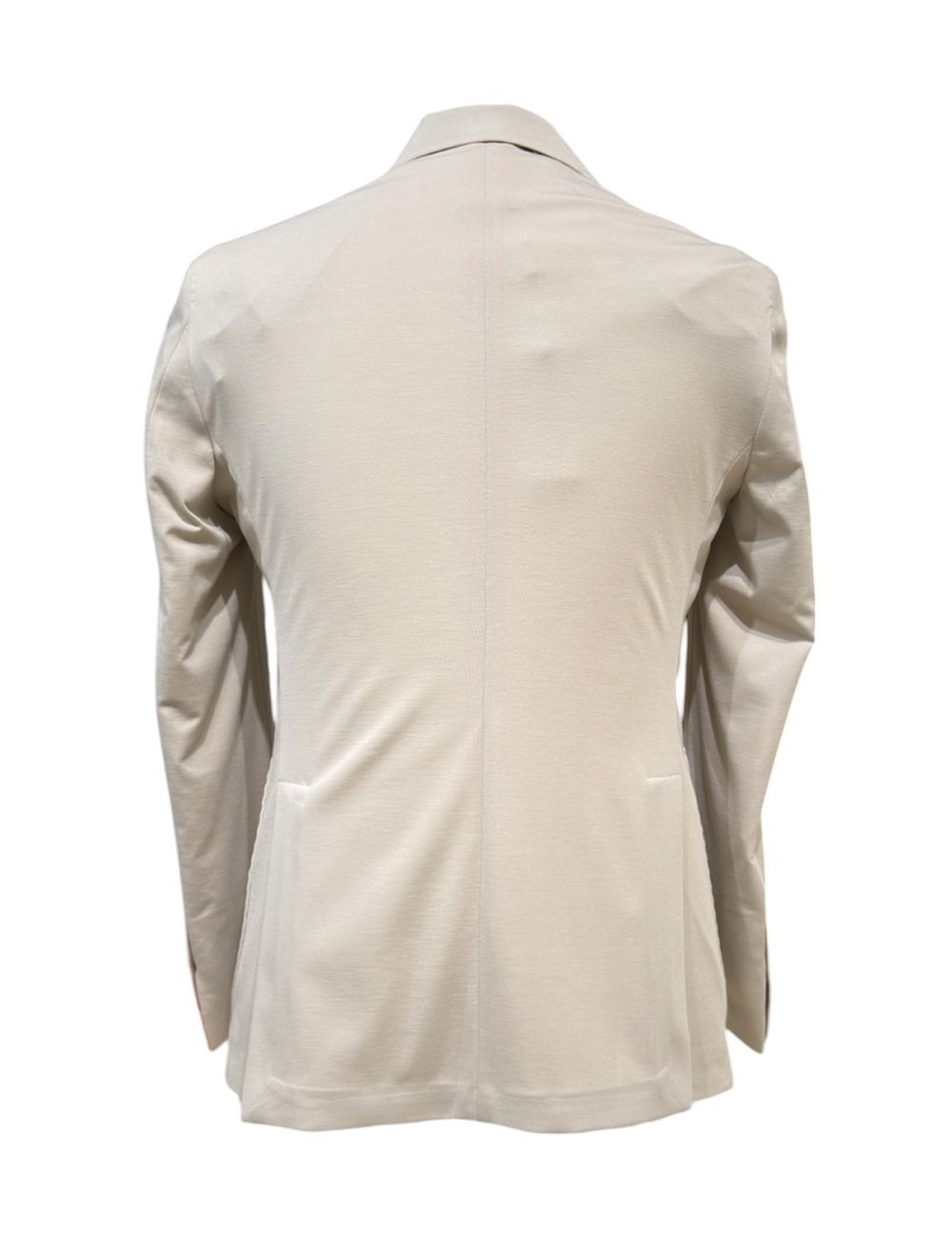 Giacca monopetto beige