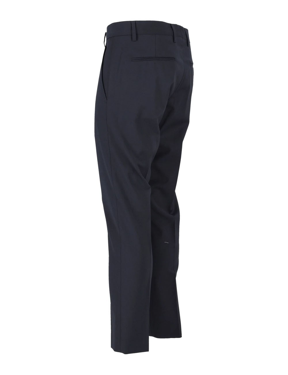 Pantalone Tasche America Slim Corto Blu Navy