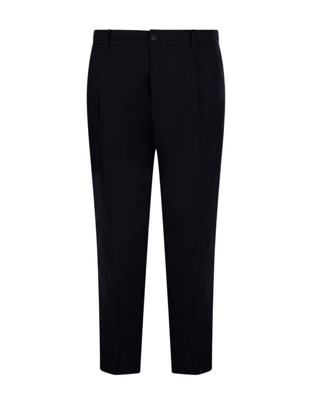 Pantalone in cotone nero
