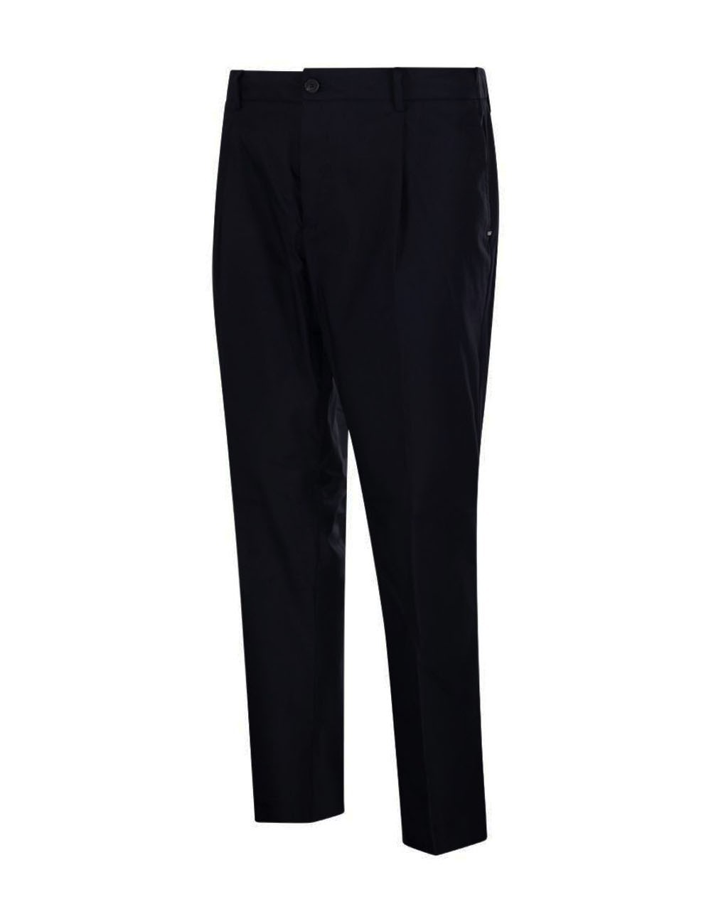 Pantalone in cotone nero