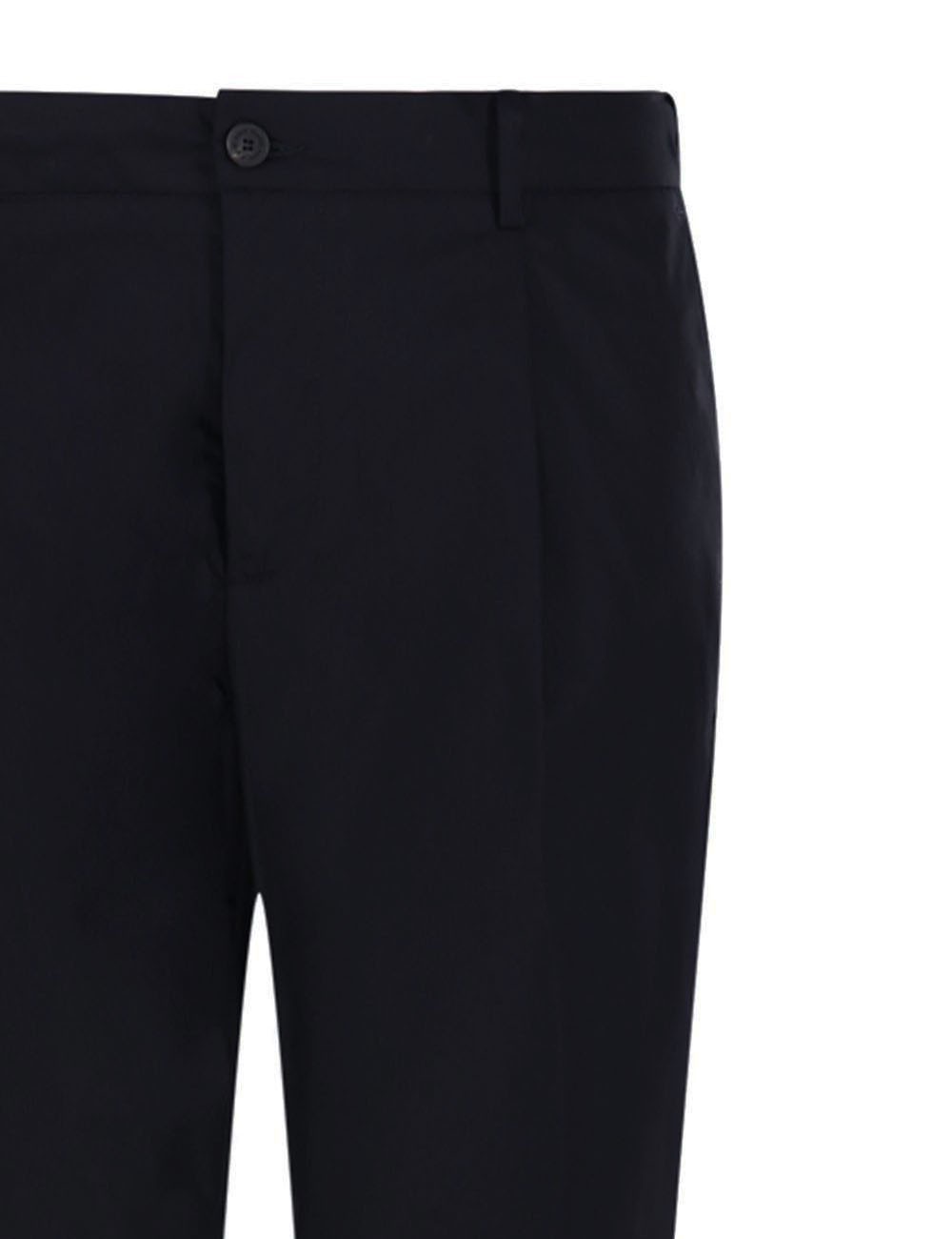 Pantalone in cotone nero
