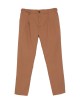 Pantalone in cotone tabacco