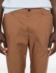 Pantalone in cotone tabacco