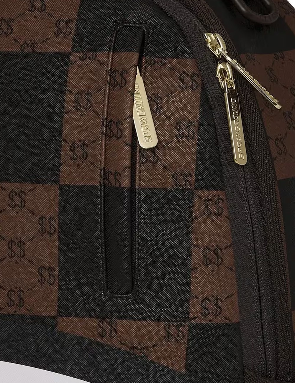ZAINO ENLARGED CHECK PARIS DLXSV BACKPACK