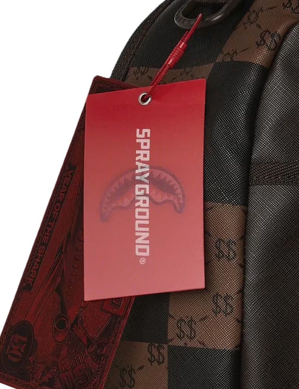 ENLARGED CHECK PARIS DLXSV BACKPACK