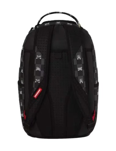 ZAINO GRAY PEEKING CHARACTER CHECK DLXSV BACKPACK