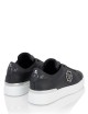Sneakers Hexagon Lo-Top in pelle nera