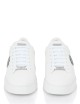 Sneakers Hexagon Lo-Top in pelle bianca