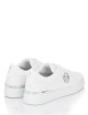 Leather Lo-Top Sneaker Hexagon white