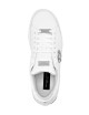 Leather Lo-Top Sneaker Hexagon white