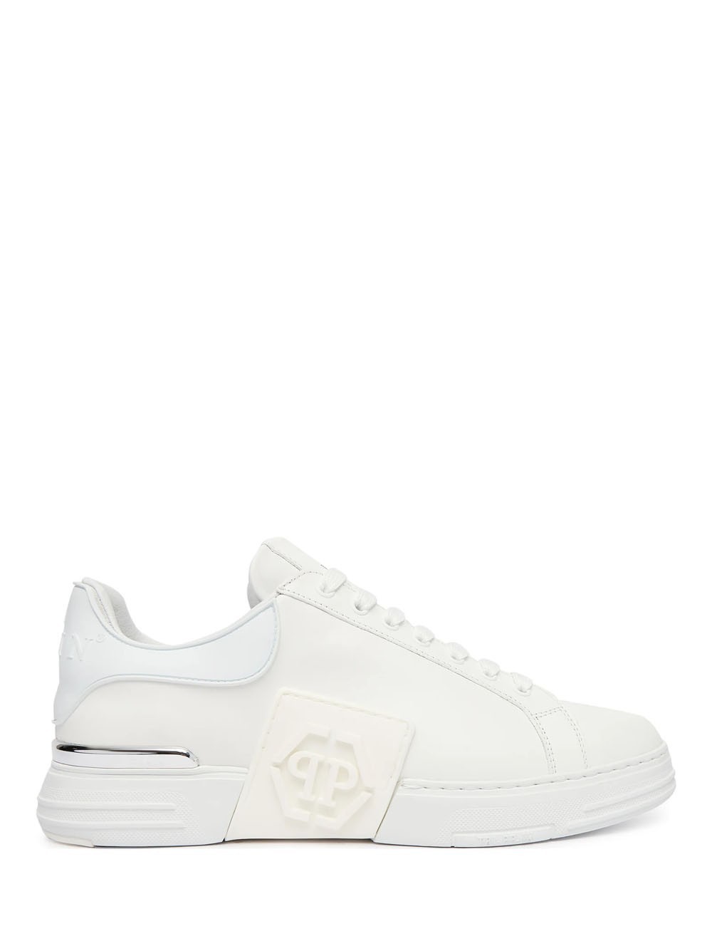 Low-Top Sneakers Phantom Kick$ logo white
