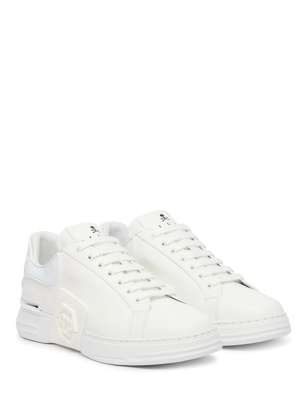 Low-Top Sneakers Phantom Kick$ logo white