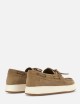 Mocassini da Barca scamosciati H-TV Beige