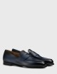 Mocassino Mario 50 in pelle blu