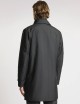 Morning Coat in popeline tecnico nero