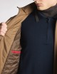 Morning Coat in technical poplin brown