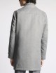 Morning Coat in mélange technical twill grey