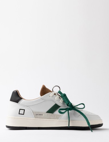 SNEAKERS COURT 2.0 VINTAGE WHITE-CUOIO