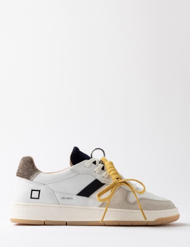 SNEAKERS COURT 2.0 VINTAGE WHITE-BROWN